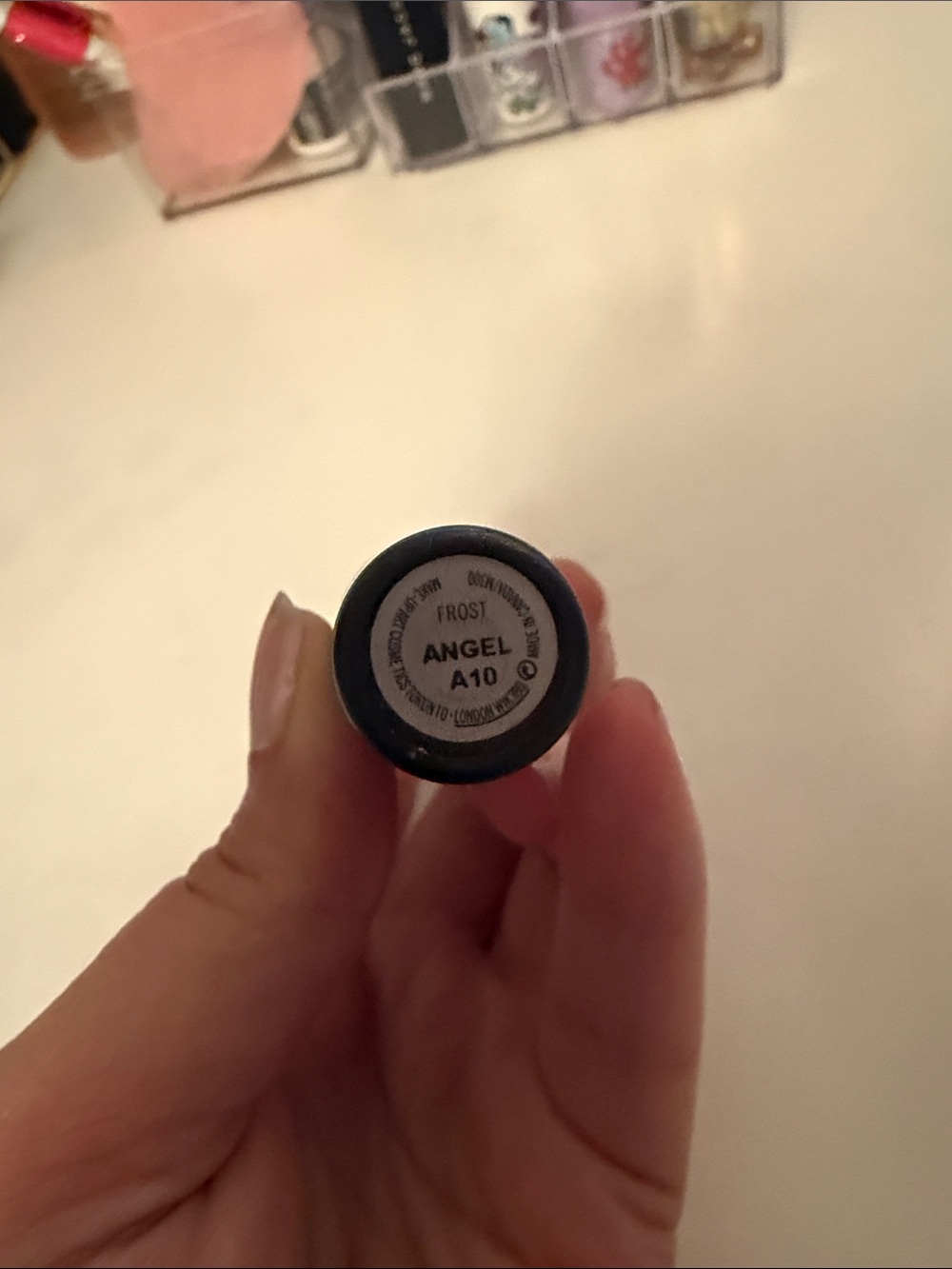 MAC Cosmetics Angel A10 Lipstick - Frost Sheer Pink